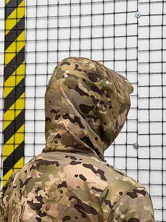 Тактический осенний костюм Softshell куртка и штаны (Мультикам) XL Киев