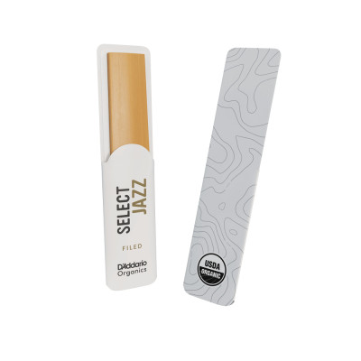 Трость для саксофона D'Addario Organic Select Jazz - Tenor Sax Filed 2H - 5 Pack (ORSF05TSX2H) Винница - изображение 7