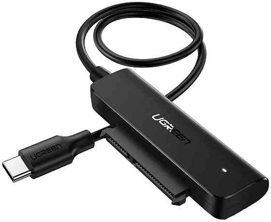 Адаптер UGREEN CM321 USB-C 3.0 to 2.5-Inch SATA Converter 50cm(UGR-70610) (UGR-70610) Київ