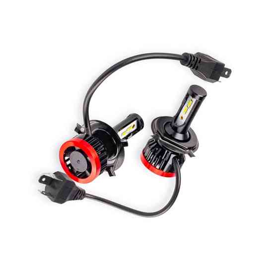 Автолампа H4 12V EUROTUN K2 50W 8000L 6000К радиатор и вентилятор LED Мукачево