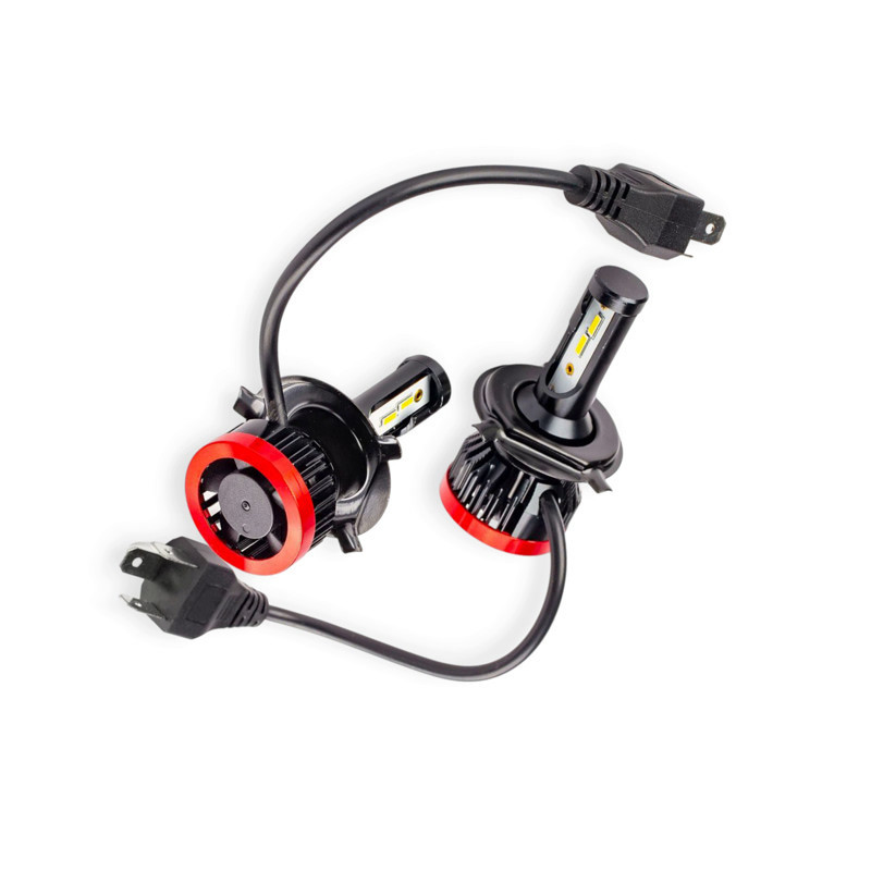 Автолампа H4 12V EUROTUN K2 50W 8000L 6000К радіатор та вентилятор LED Мукачево - фото 3