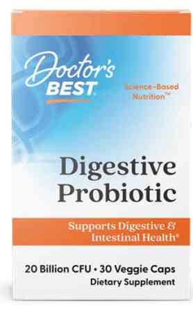 Пробіотик Doctor's Best Probiotic 20 млрд КОЕ 30 капс Київ