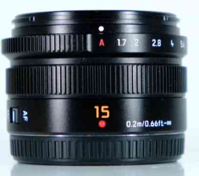 Фотоаппарат Panasonic Leica 15mm. F/1.7 Aspherical Киев