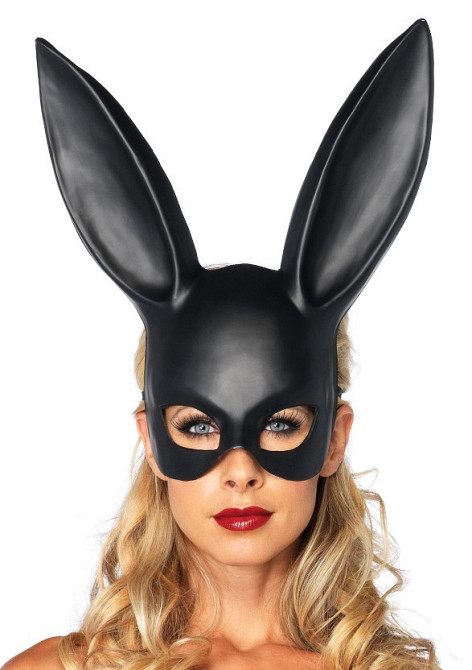Маска - Masquerade Rabbit Mask Black Sex Aura Київ - фото 1