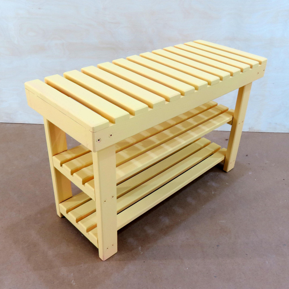 Полиця для взуття "Монте 80" лимонад Миколаїв - фото 1