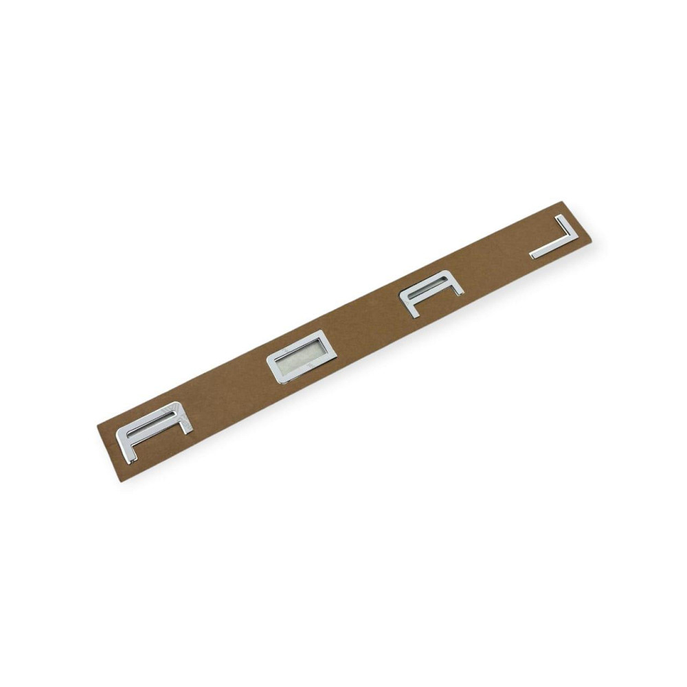 Емблема Лада пластик на скотчі хром новий тип напис Мукачево - фото 3