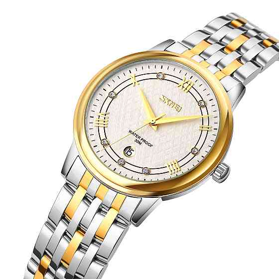 Skmei 9272TGDSI-S Gold/Silver-Silver Lady Київ