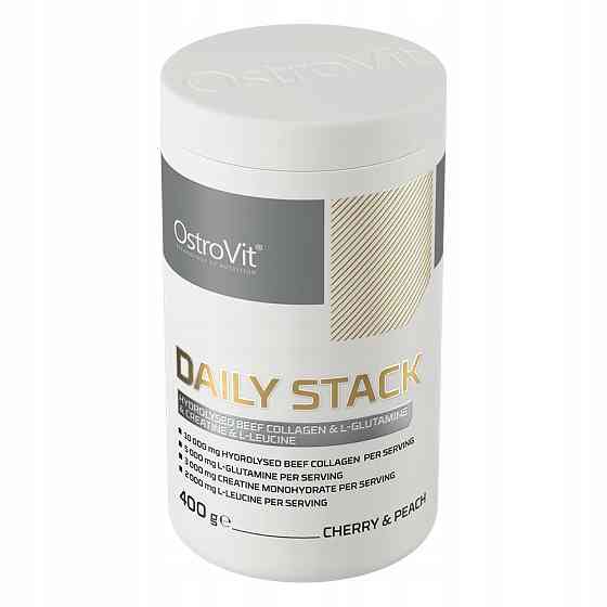 Для суглобів та зв'язок OstroVit Daily Stack 400 g (Cherry &amp; peach) Луцьк