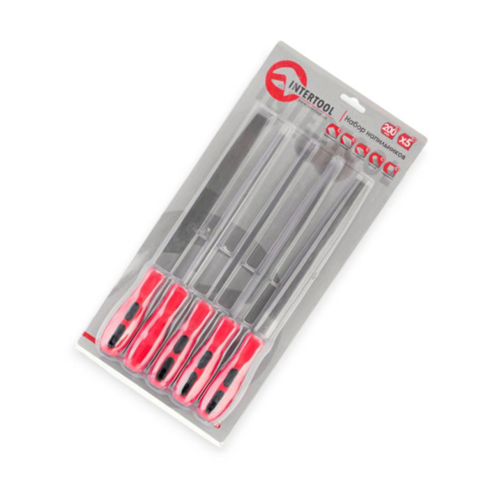 Набір напильників 200мм 5 шт Мукачево - фото 6