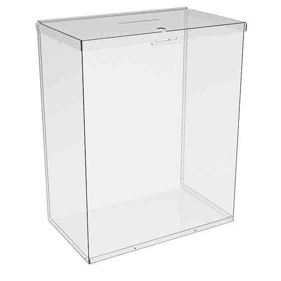 Ящик EKOSTAR с замком для пожертвований и сбора денег 400x240x500. Объем 48 литров Киев