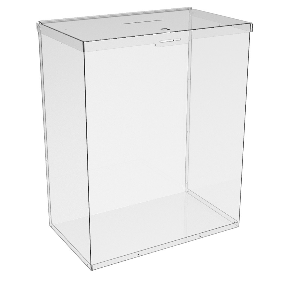 Ящик EKOSTAR с замком для пожертвований и сбора денег 400x240x500. Объем 48 литров Киев - изображение 2