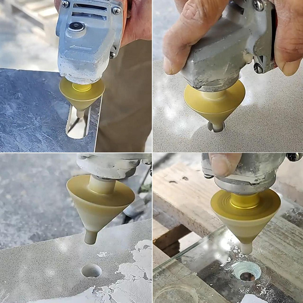 Алмазна конусна фреза 9-38мм для кераміки та граніту Київ - фото 9