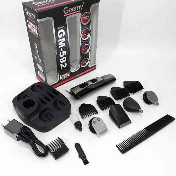 Набір для видалення волосся із зарядним пристроєм, Електрична машинка для стрижки побутова JR-28 Львів