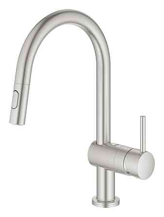 Сенсорний змішувач для кухні з висувним виливом Grohe Minta Touch   ( 31358DC2 ) 36095 Харків