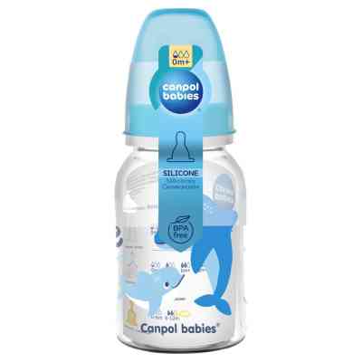 Пляшечка для годування Canpol babies PP LOVE&amp;SEA 120 мл блакитна (59/300_blu) Вінниця