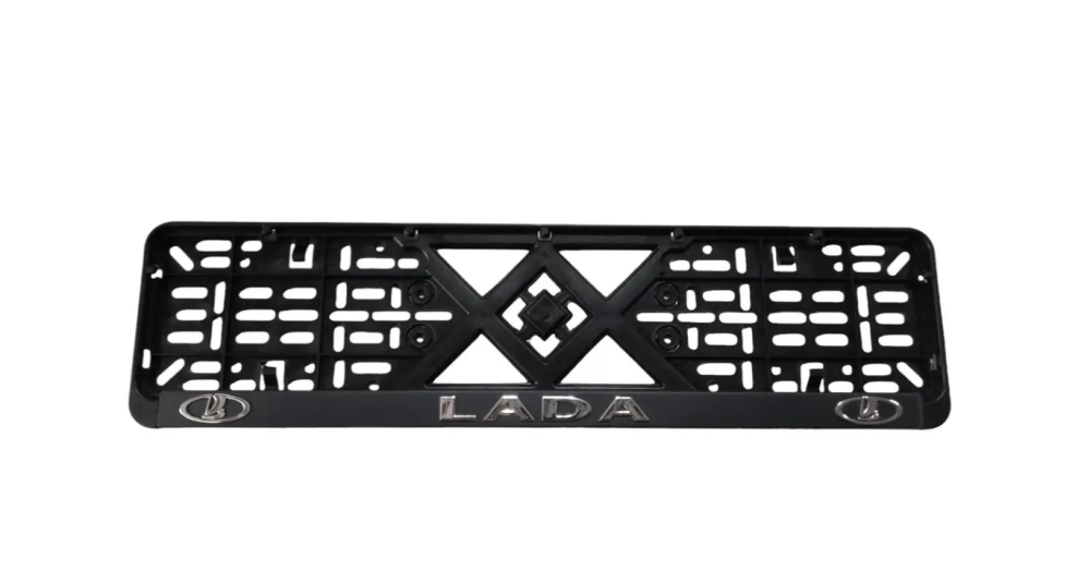 Рамка під номер пластик LADA (Racing рельєфна) Винница - изображение 1