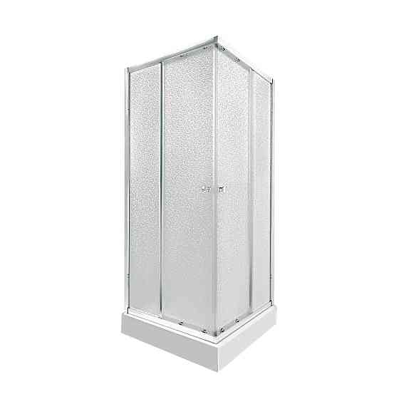 Набор Qtap душевая кабина Presto CRM1099SP5 Pear 1970x900x900 мм + поддон Tern 309912C 90x90x12 см с сифоном Киев