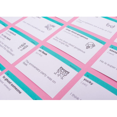 Обучающий набор English Student Карточки для изучения английского языка Slang, украинский (591225953) Винница - изображение 4