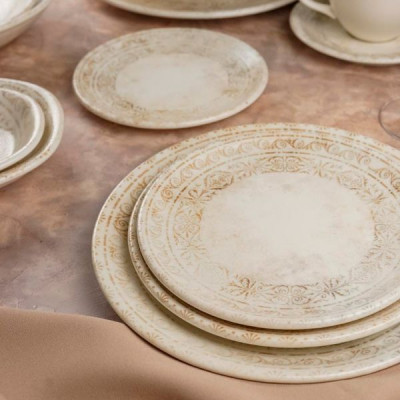 Тарілка By Bone серія "Antico" кругла 23 см (AN-ZT-23-DZ) Вінниця - фото 2