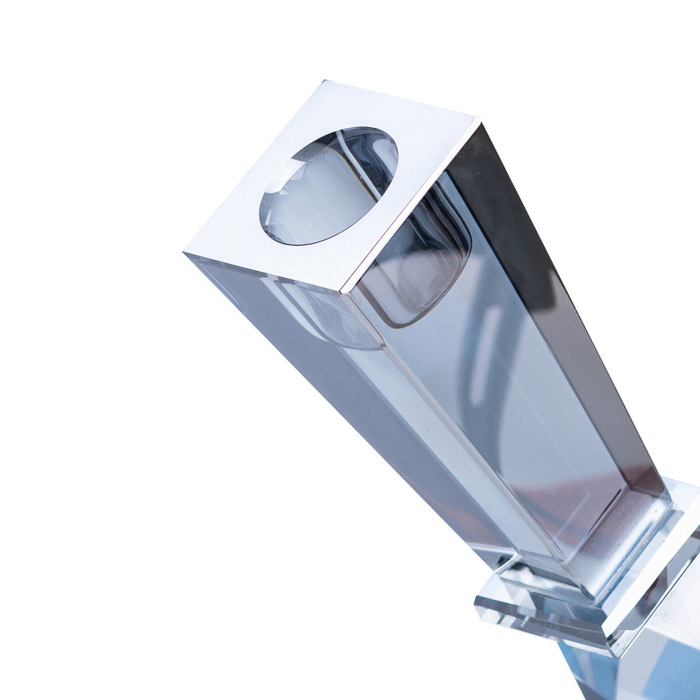 Скляний свічник 22 (см) на стіл HP36556S Київ - фото 3