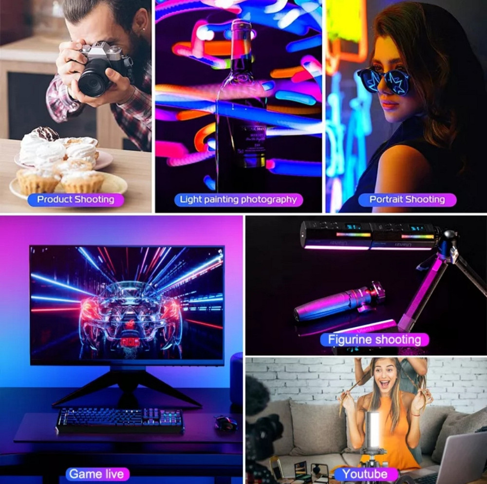 Накамерный LED осветитель Ulanzi i-Light RGB с аккумулятором 2000 mAh Киев - изображение 3