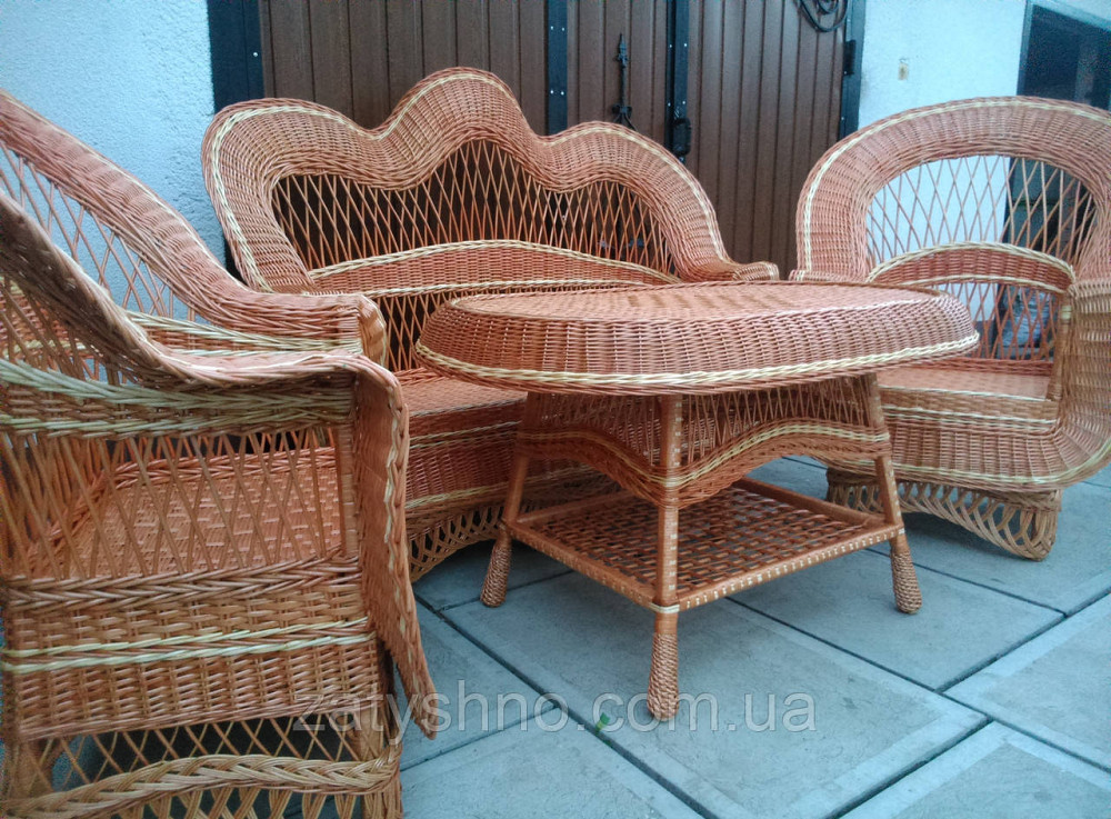 Мебель плетеная из лозы для веранды Киев - изображение 5