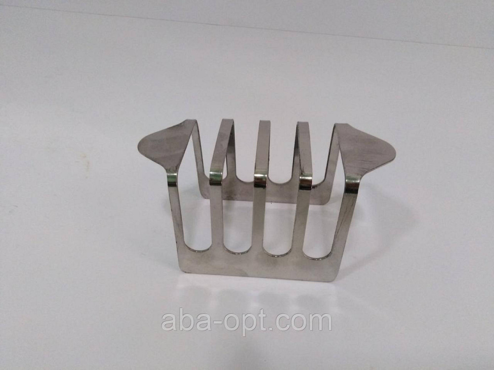 Тримач для тосту з нержавіючої сталі на 4 шт (шт) Одеса - фото 1