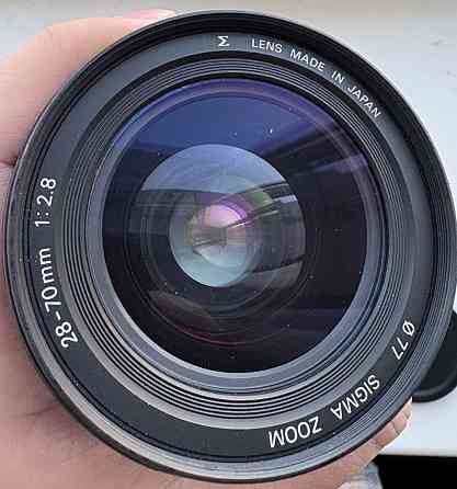 Обʼєктив Sigma 28-70 2.8 EX Aspherical для Nikon. Харків