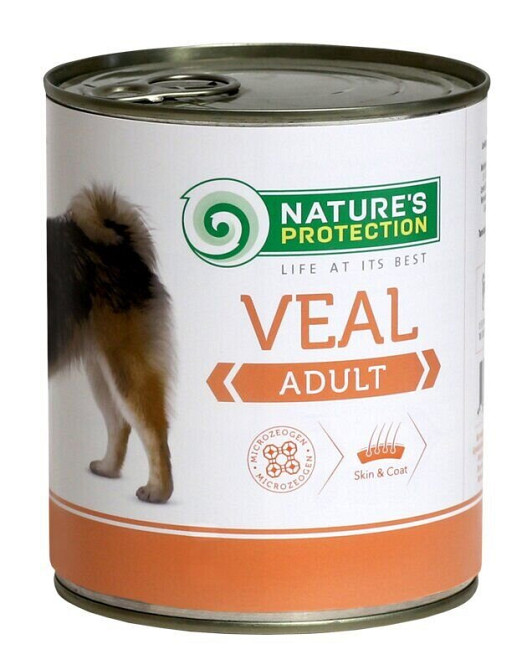 Nature's Protection Adult Veal Вологий корм для собак з телятиною, 400 г Київ - фото 1