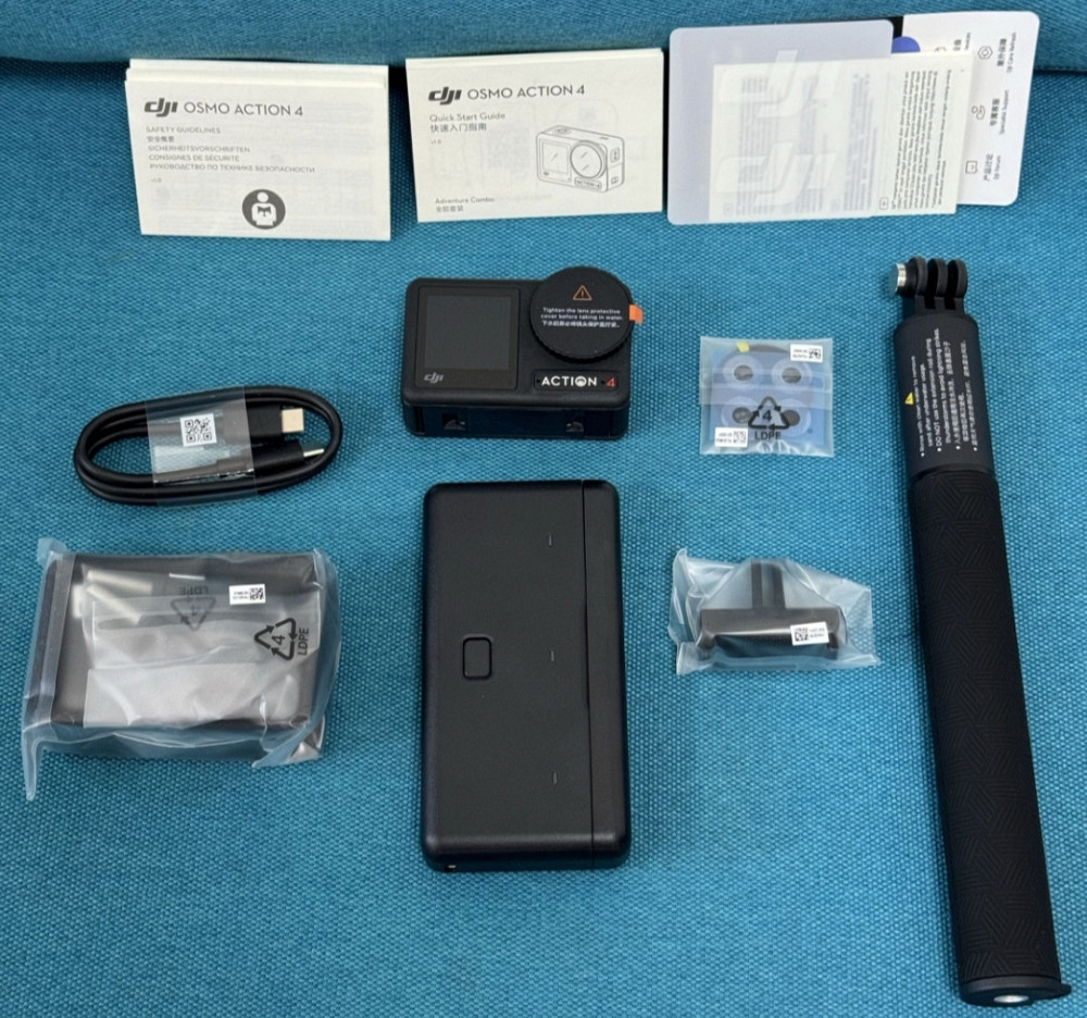 Камера Новая: DJI Osmo Action 4 Adventure Combo (CP.OS.00000270.01) Харьков - изображение 2