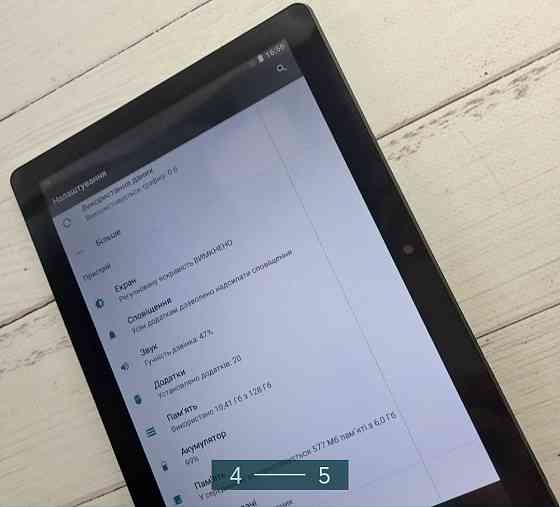 Планшет: Lenovo 6/128Gb. Android 12 , 2 SIM, 10.1