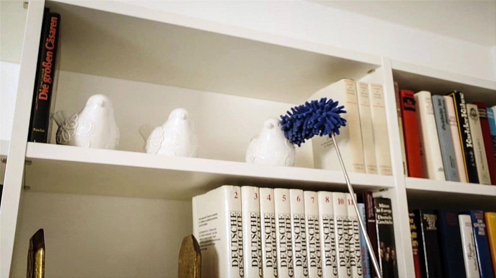 Щетка для уборки пыли пипидастр телескопическая (фиолетовая) Винница - изображение 3