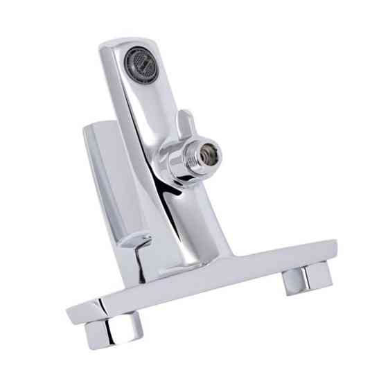 Змішувач для ванни з душовим гарнітуром Qtap Tern QTTER259CRM47586 Chrome Харків