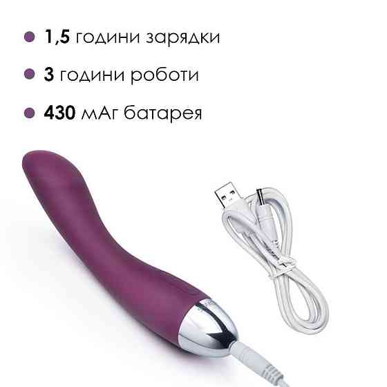 Вібратор для точки G з інтелектуальним режимом Svakom Amy Violet Sex Aura Київ