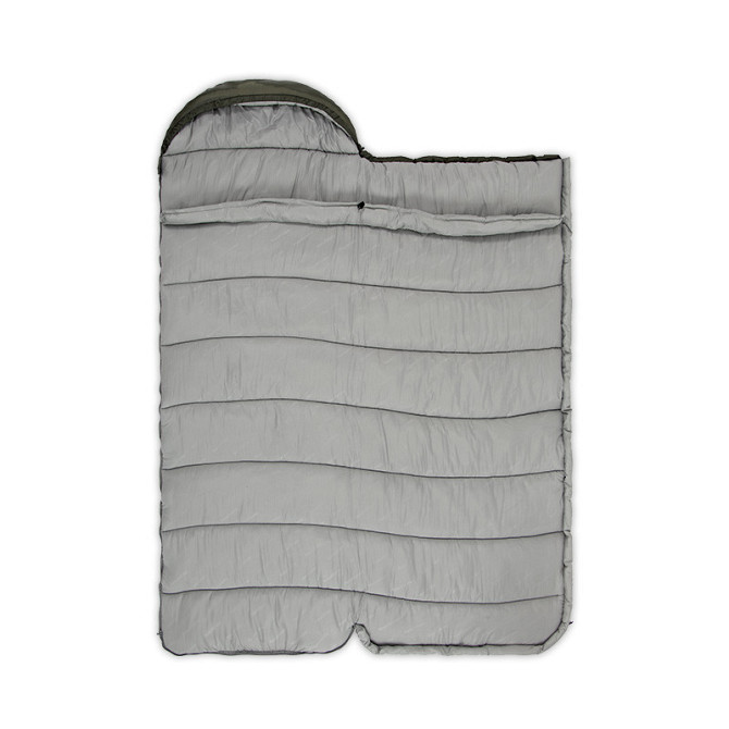 Спальник з капюшоном Naturehike U250S NH20MSD07, (0°C), лівий, темно-зелений Киев - изображение 3