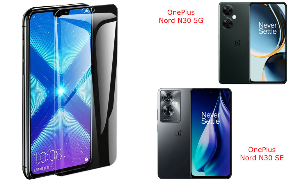 Захисне скло NeoGlass для OnePlus Nord N30 5G, Nord N30 SE – надпрозоре та стійке Київ - фото 2