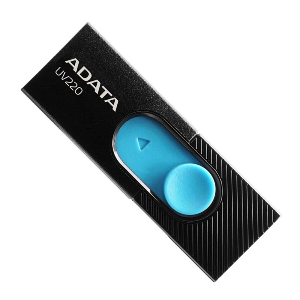 Flash A-DATA USB 2.0 AUV 220 64Gb Black/Blue Киев - изображение 2
