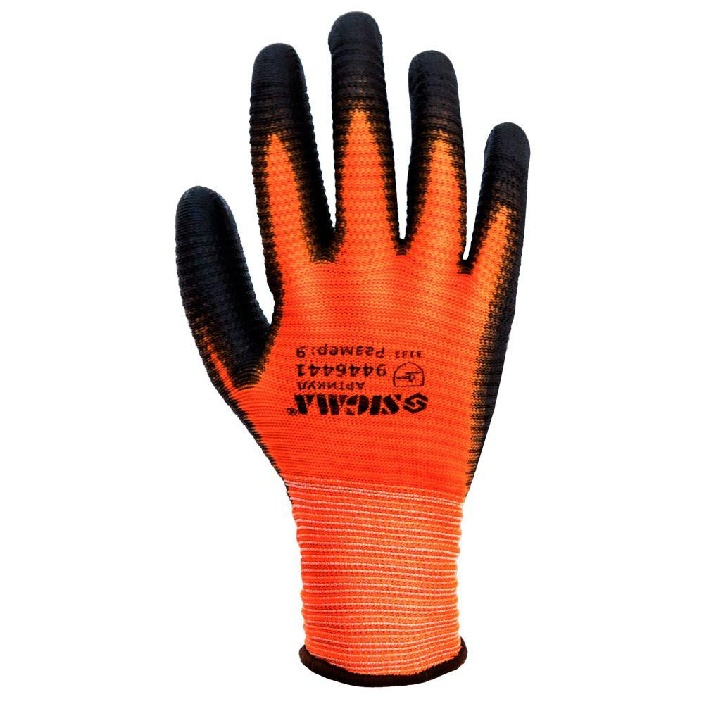 Трикотажные перчатки с ПУ покрытием (манжет) SIGMA (9446441) Ровно - изображение 2