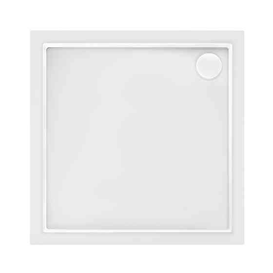 Душовий піддон Qtap Tern 301112 100x100x12 см + сифон Київ