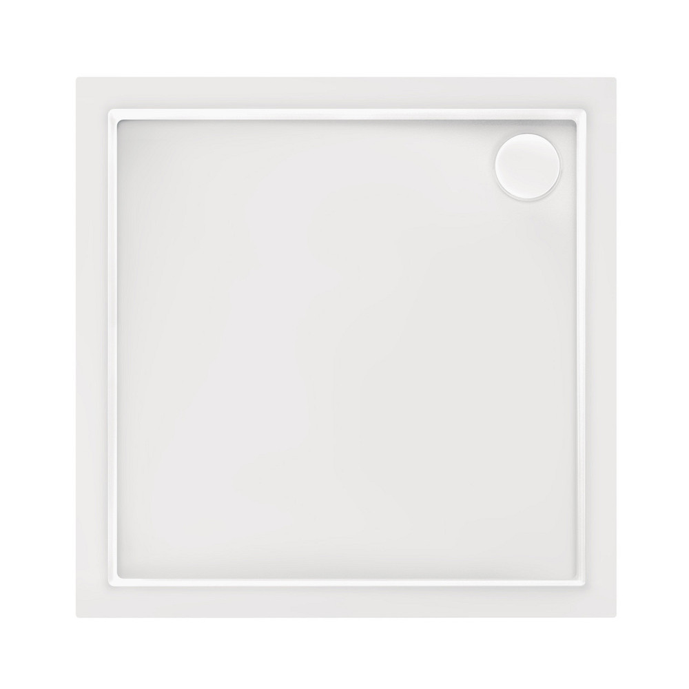 Душовий піддон Qtap Tern 301112 100x100x12 см + сифон Київ - фото 3