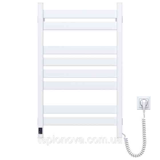 Полотенцесушитель Largo 500х800 Sensor правый с таймером, белый бархат Черновцы
