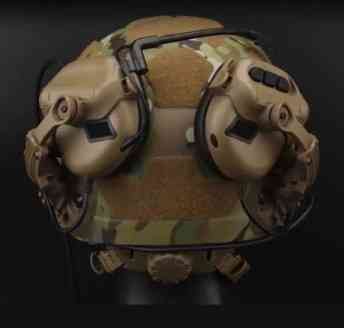 Универсальный адаптер для крепления активной гарнитуры на рельсы шлема OPS Core Песочный Киев