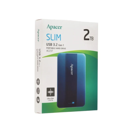 Жорсткий диск Apacer 2Тб 2.5'' USB 3.2 Синій Київ