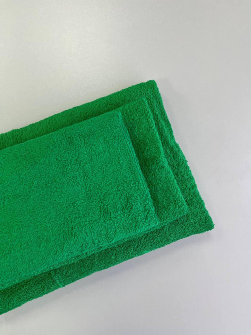 Махровое полотенце Ideal Textile 70х140 см однотонное (56860538) зелений Черновцы - изображение 6