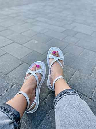 No brend Босоніжки жіночі 47 білі (літо, шкіра натуральна) (5252) 36-40 Коломия