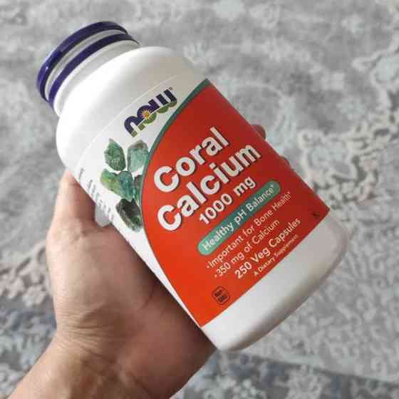 Кальций из коралов NOW Foods Coral Calcium 1000 мг 250 капсул Луцк
