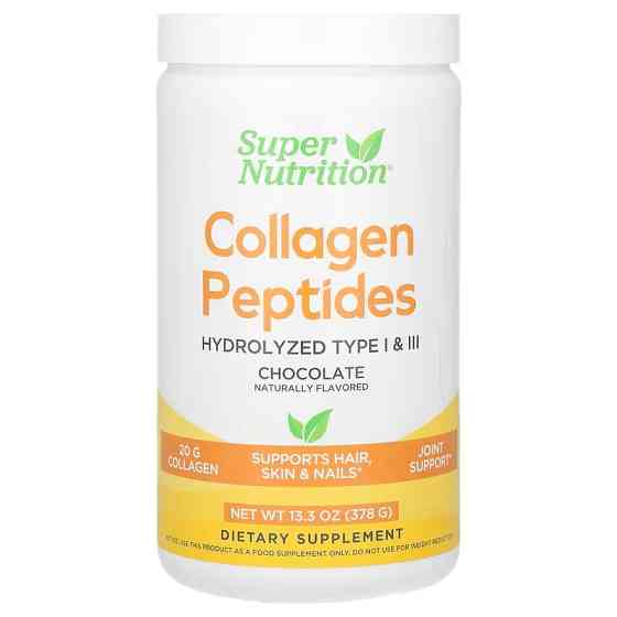 Пептиди колагену Super Nutrition Collagen Peptides 378 г, Chocolate Луцьк