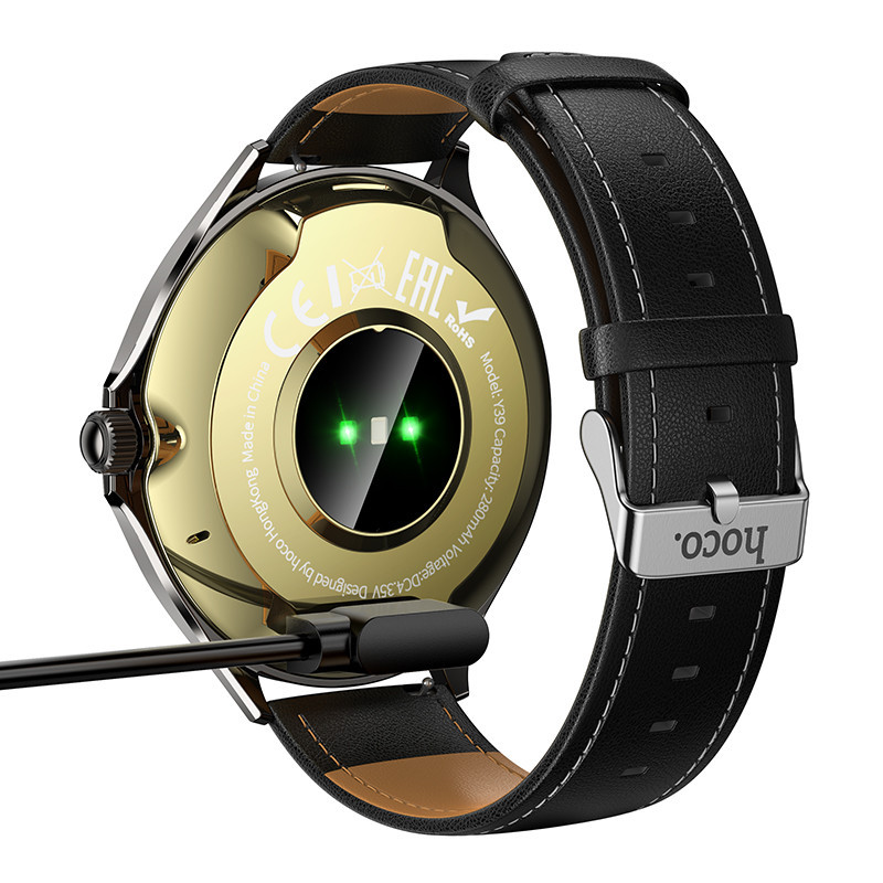 Бездротовий зарядний пристрій для смарт-годинника HOCO Y39 Smart watch charging cable Black Київ - фото 4