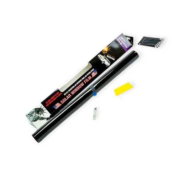 Плівка тонувальна американка 0.5x3m super dark black (src антиподряпин) Мукачево