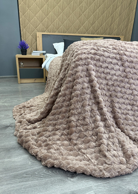 Плед-покривало 210х210 см (+-5см) Соти Мокко (87-206) Київ - фото 8